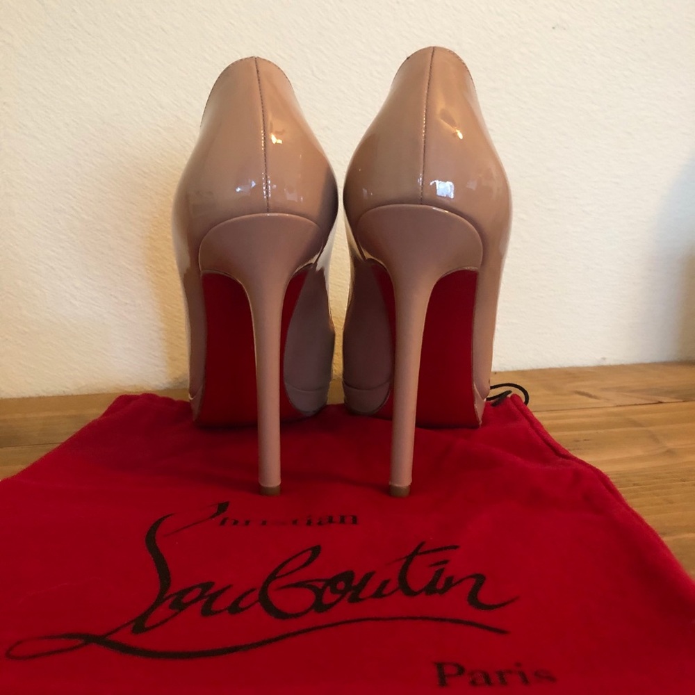 Authentic Christian Louboutin Pigalle Plato 120 - Picture 3 of 8